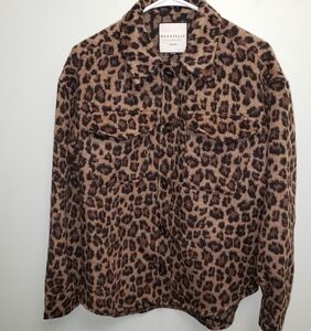 Bagatelle Women's Leopard Print Jacket
